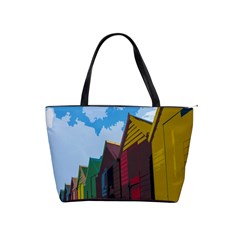 Brightly Colored Dressing Huts Shoulder Handbags by Nexatart