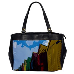Brightly Colored Dressing Huts Office Handbags by Nexatart