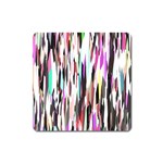 Randomized Colors Background Wallpaper Square Magnet Front