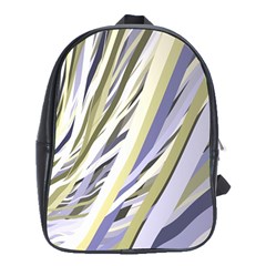 Wavy Ribbons Background Wallpaper School Bags (xl)  by Nexatart