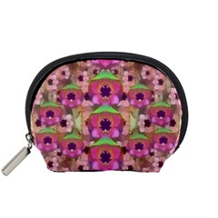 It Is Lotus In The Air Accessory Pouches (small)  by pepitasart