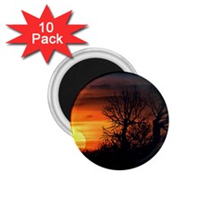 Sunset At Nature Landscape 1 75  Magnets (10 Pack)  by dflcprints