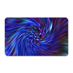 Stylish Twirl Magnet (rectangular) by Nexatart