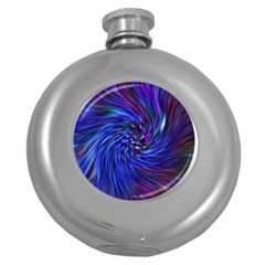 Stylish Twirl Round Hip Flask (5 Oz) by Nexatart