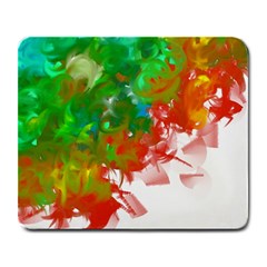 Digitally Painted Messy Paint Background Textur Large Mousepads by Nexatart