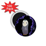 Fractal Image With Penguin Drawing 1.75  Magnets (100 pack)  Front