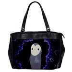 Fractal Image With Penguin Drawing Office Handbags Front