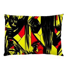 Easy Colors Abstract Pattern Pillow Case by Nexatart