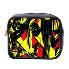Easy Colors Abstract Pattern Mini Toiletries Bag 2-side by Nexatart