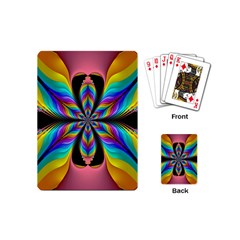 Fractal Butterfly Playing Cards (mini)  by Nexatart