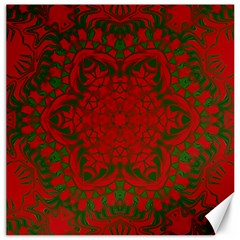 Christmas Kaleidoscope Canvas 16  X 16   by Nexatart