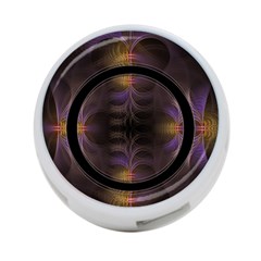 Wallpaper With Fractal Black Ring 4-port Usb Hub (one Side) by Nexatart