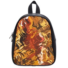 Abstraction Abstract Pattern School Bags (Small) 