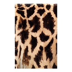 Giraffe Texture Yellow And Brown Spots On Giraffe Skin Shower Curtain 48  X 72  (small)  by Nexatart