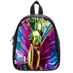 Magic Butterfly Art In Glass School Bags (small)  by Nexatart