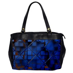 Glass Abstract Art Pattern Office Handbags