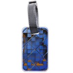 Glass Abstract Art Pattern Luggage Tags (Two Sides) Front