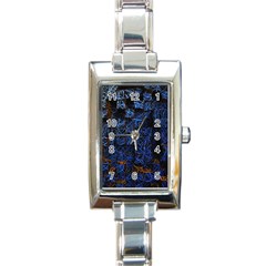 Background Abstract Art Pattern Rectangle Italian Charm Watch by Nexatart