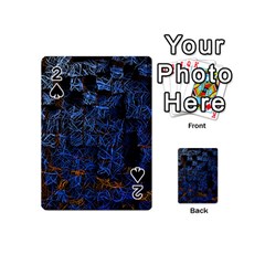 Background Abstract Art Pattern Playing Cards 54 (mini)  by Nexatart