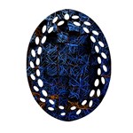 Background Abstract Art Pattern Ornament (Oval Filigree) Front