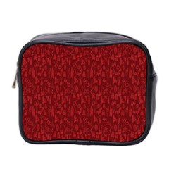 Bicycle Guitar Casual Car Red Mini Toiletries Bag 2-side