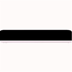 Black Pink Line White Small Bar Mats by Mariart