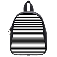 Black White Line School Bags (small)  by Mariart