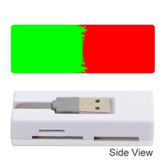 Critical Points Line Circle Red Green Memory Card Reader (stick) 