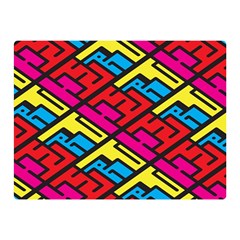 Color Red Yellow Blue Graffiti Double Sided Flano Blanket (mini)  by Mariart