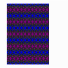 Diamond Alt Blue Purple Woven Fabric Small Garden Flag (two Sides) by Mariart