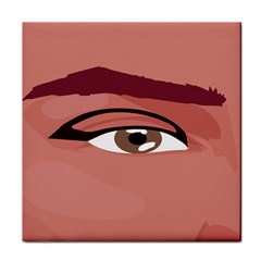 Eye Difficulty Red Face Towel by Mariart