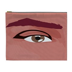 Eye Difficulty Red Cosmetic Bag (xl) by Mariart