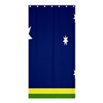 Flag Star Blue Green Yellow Shower Curtain 36  x 72  (Stall)  Curtain(36 X72 ) - 33.26 x66.24  Curtain(36 X72 )