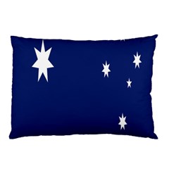 Flag Star Blue Green Yellow Pillow Case (two Sides) by Mariart