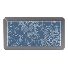 Flower Floral Blue Rose Star Memory Card Reader (mini)