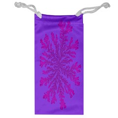 Dendron Diffusion Aggregation Flower Floral Leaf Red Purple Jewelry Bag