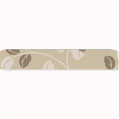 Flower Floral Grey Rose Leaf Small Bar Mats