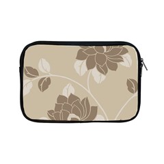 Flower Floral Grey Rose Leaf Apple Ipad Mini Zipper Cases