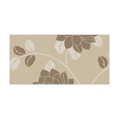 Flower Floral Grey Rose Leaf Yoga Headband by Mariart