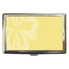 Hibiscus Custard Yellow Cigarette Money Cases by Mariart