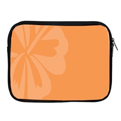 Hibiscus Sakura Tangerine Orange Apple Ipad 2/3/4 Zipper Cases