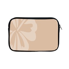 Hibiscus Sakura Toasted Almond Grey Apple Ipad Mini Zipper Cases