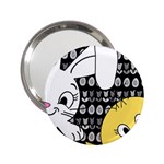 Easter bunny and chick  2.25  Handbag Mirrors Front