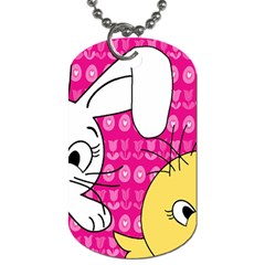 Easter Dog Tag (two Sides) by Valentinaart