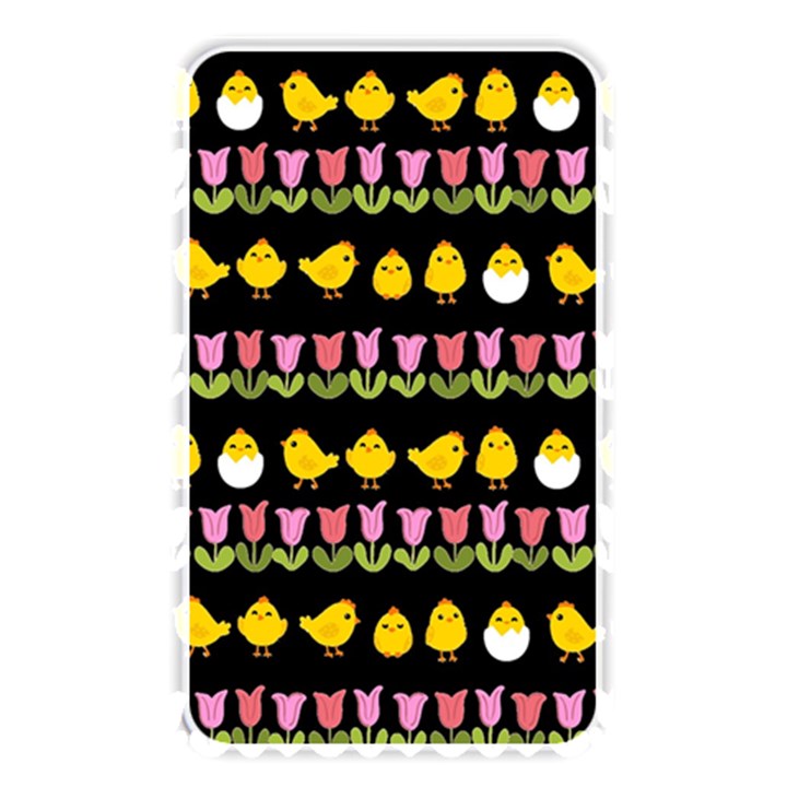Easter - chick and tulips Memory Card Reader