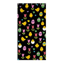 Easter - Chick And Tulips Shower Curtain 36  X 72  (stall)  by Valentinaart