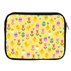 Easter - Chick And Tulips Apple Ipad 2/3/4 Zipper Cases by Valentinaart