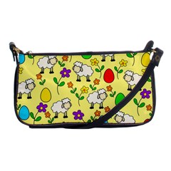 Easter Lamb Shoulder Clutch Bags