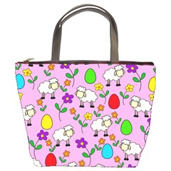 Easter Lamb Bucket Bags by Valentinaart