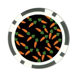 Carrot pattern Poker Chip Card Guard (10 pack) Front